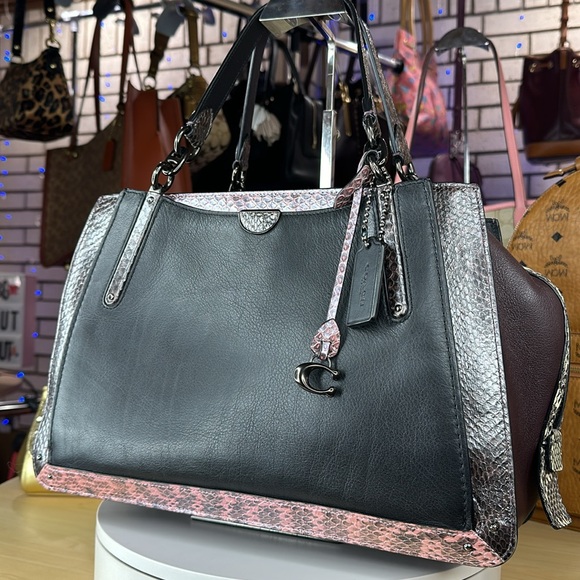 Coach Handbags - 💥COACH - Dreamer 36 In Colorblock With Snakeskin Detail - DK782